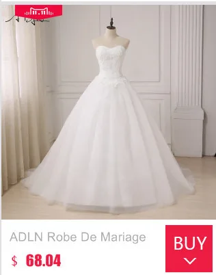 Adln плюс Размеры свадебное платье Beach шифон Vestido De Novia v-образным вырезом Кружево Половина рукава Свадебные платья сзади Кружево-up