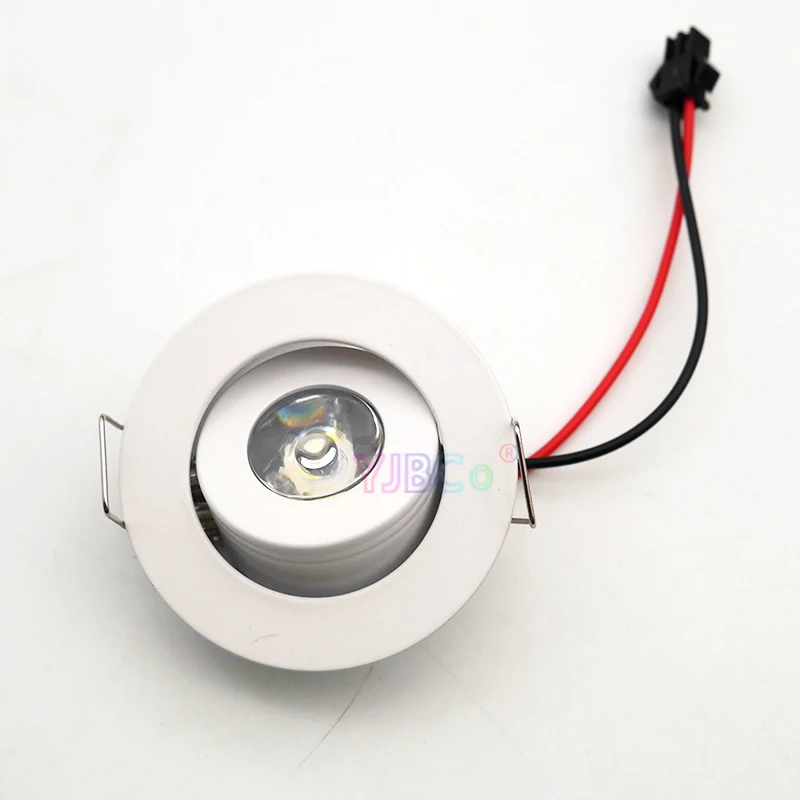 5pcs 1W Mini LED Recessed Ceiling Lamps Round High Power led Down lights with driver for Living Room Bedroom AC85-265V | Лампы и