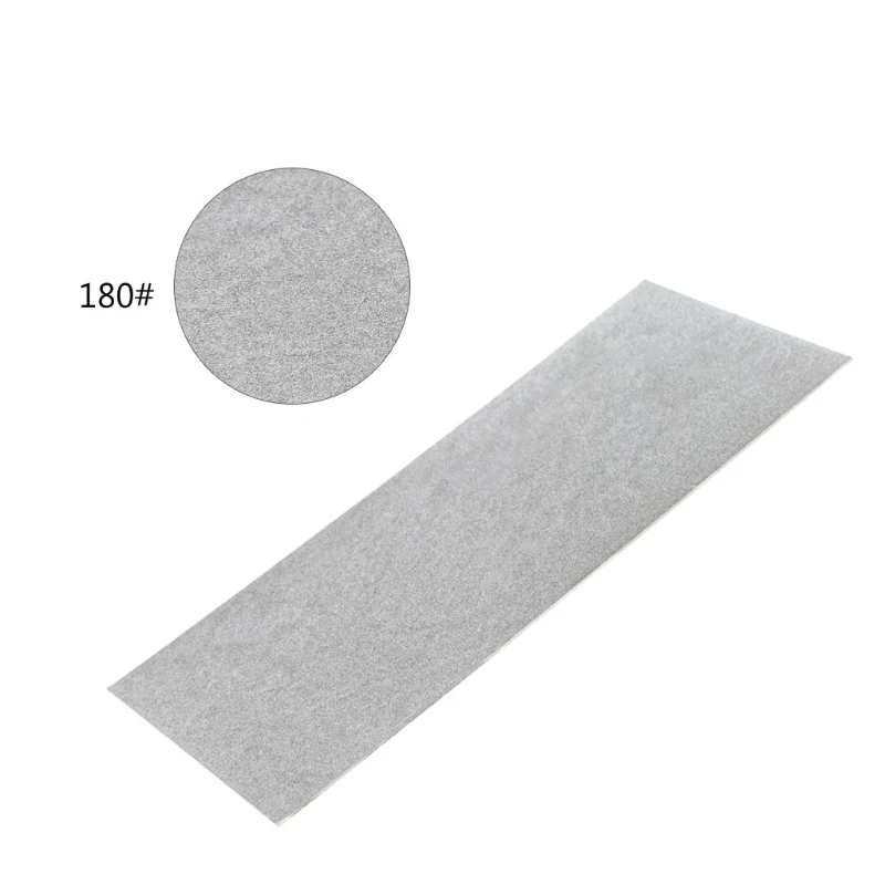 180Grit Тонкий алмазный нож инструмент для заточки камня квадратная пластина точильный камень 80-3000 зернистость Прямая поставка поддержка - Сетки: 180Grit