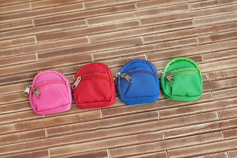 1 шт. симпатичная холщовая школьная сумка мини рюкзак для кукол Blyth Pullip Licca