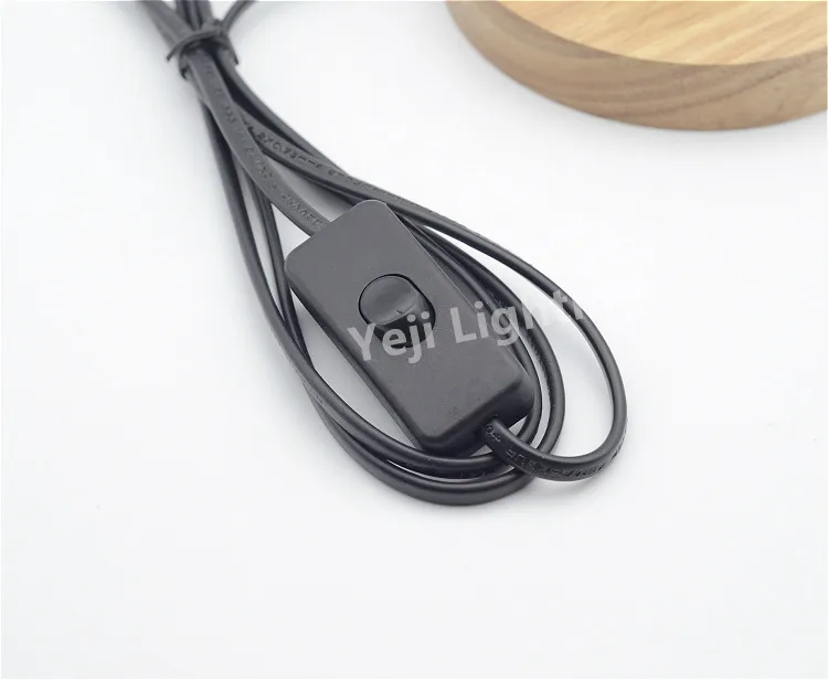 Золотистый Гладкий Потолочный держатель для лампы Эдисона в стиле ретро из дуба