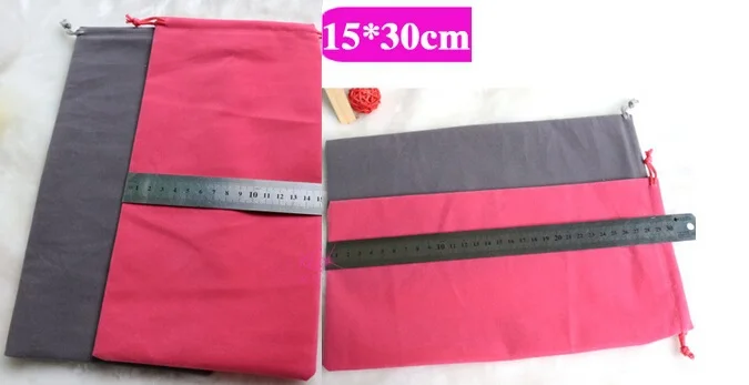 2 шт./лот 15x30 см черные/серебристо-серые/синие/красные/розовые большие бархатные