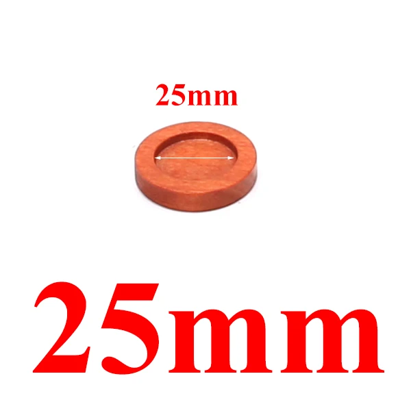Red coffee 25mm 20 шт./лот, Деревянный Кабошон, подходит для 12 мм, 25 мм, основа, деревянная рамка, подвески для силиконовой формы, для изготовления ювелирных изделий, сделай сам, ручная работа - Цвет: Red coffee 25mm