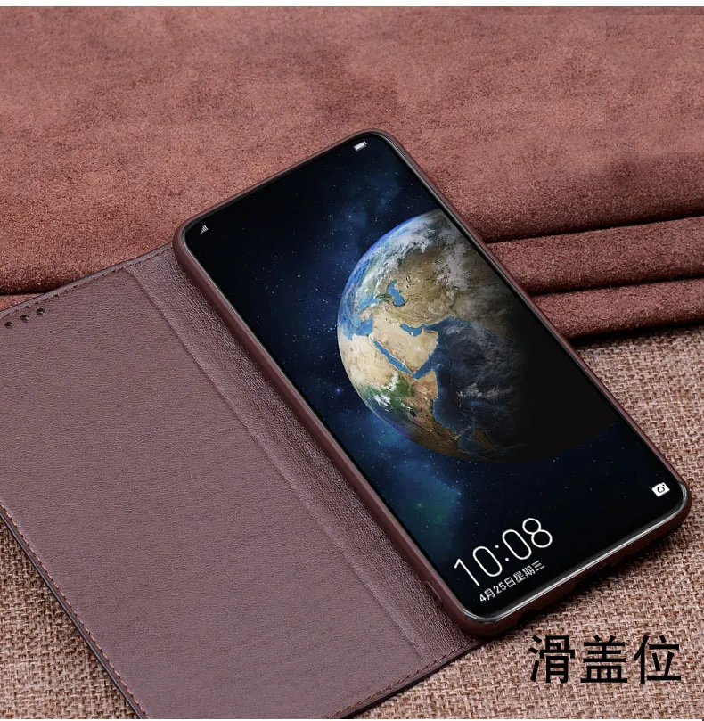 Для Huawei Honor magic2 роскошный Бизнес Натуральная кожа Силиконовый ТПУ противоударный