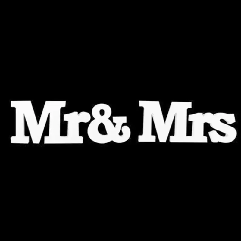 Надпись Mr & Mrs надпись LOVE деревянные буквы для свадьбы|Украшения своими руками