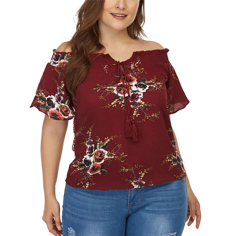 Женская летняя повседневная юбка с открытыми плечами и цветочным принтом| |