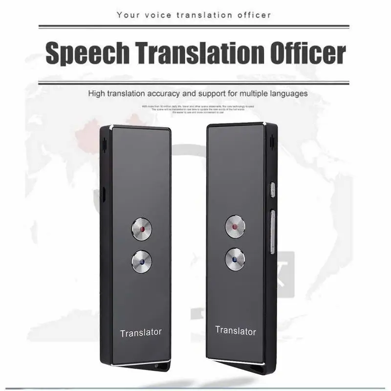 Универсальный Портативный X9 Pro Smart поддержка 70 + язык s Английский двухстороннее