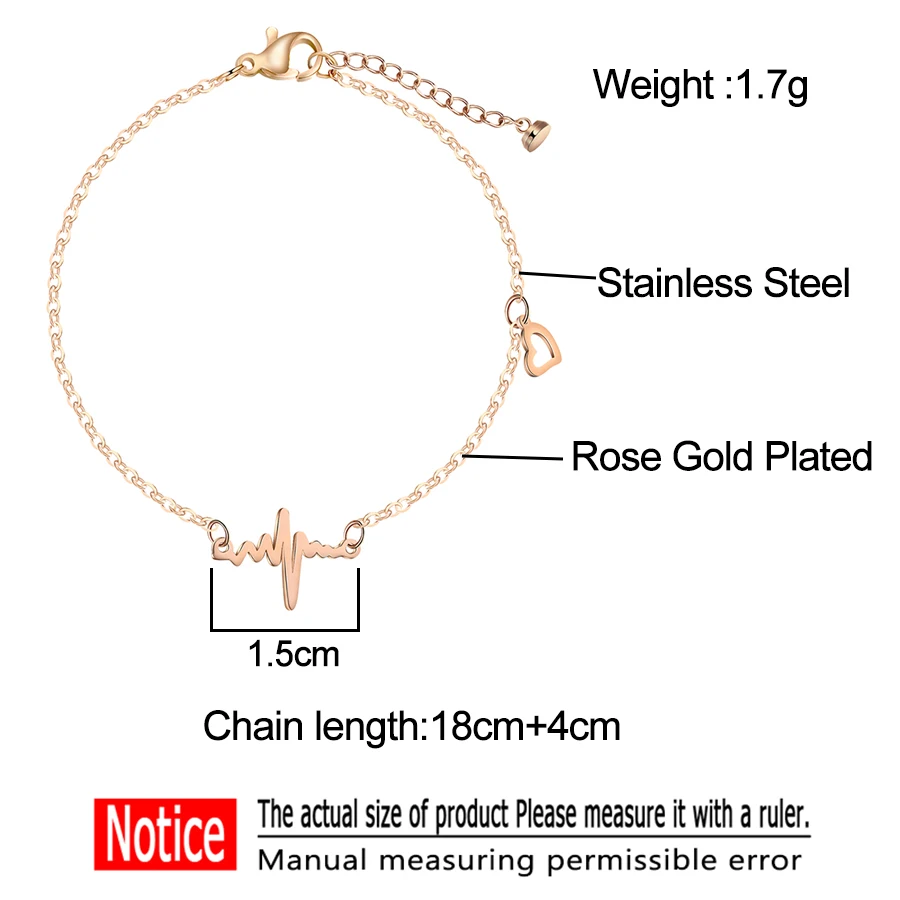 Сердце Подвески Браслеты из нержавеющей стали для 2017 женская обувь девочек