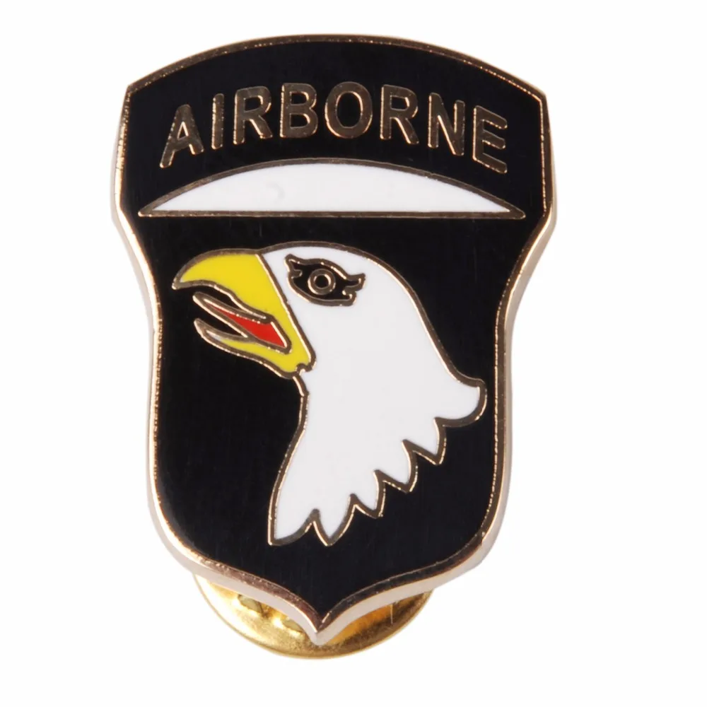 

101ST AIRBORNE DIVISION EAGLE MILITARY SHIRT LAPEL PIN
