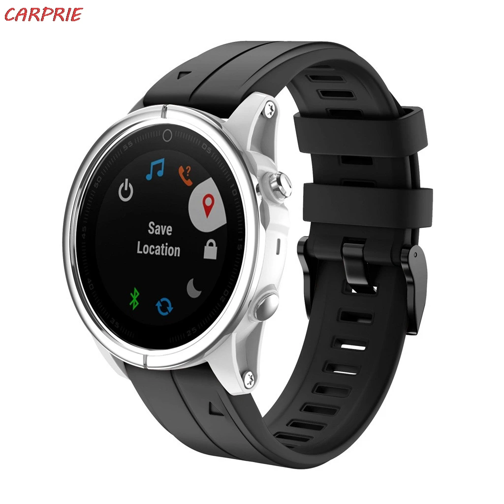 CARPRIE спортивный силиконовый сменный ремешок для часов Garmin Fenix5S/Fenix5S plus 2019 большая