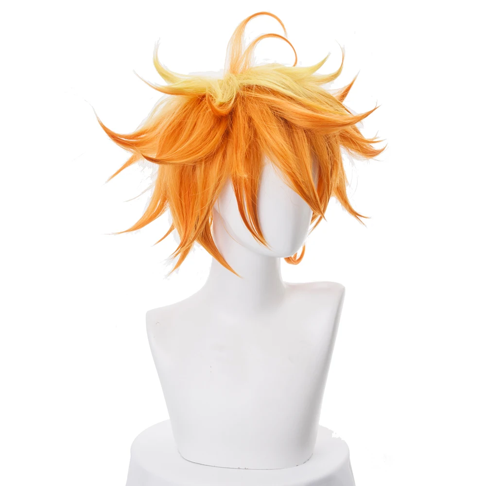 Женский парик для косплея Emma Yakusoku no Neverland оранжевый 63194|Костюмы аниме| |