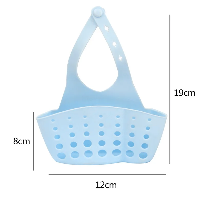 style 3 blue Регулируемая оснастка раковина стойка для хранения губок кухня Органайзер ванная комната настенная полка мыло крюк присоска губка держатель дропшиппинг - Цвет: style 3 blue