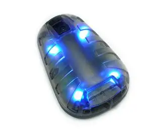 BK with Blue light FMA HEL-STAR HEL STAR 6 защитный светильник-вспышка для тактической охоты, выживания - Цвет: BK with Blue light