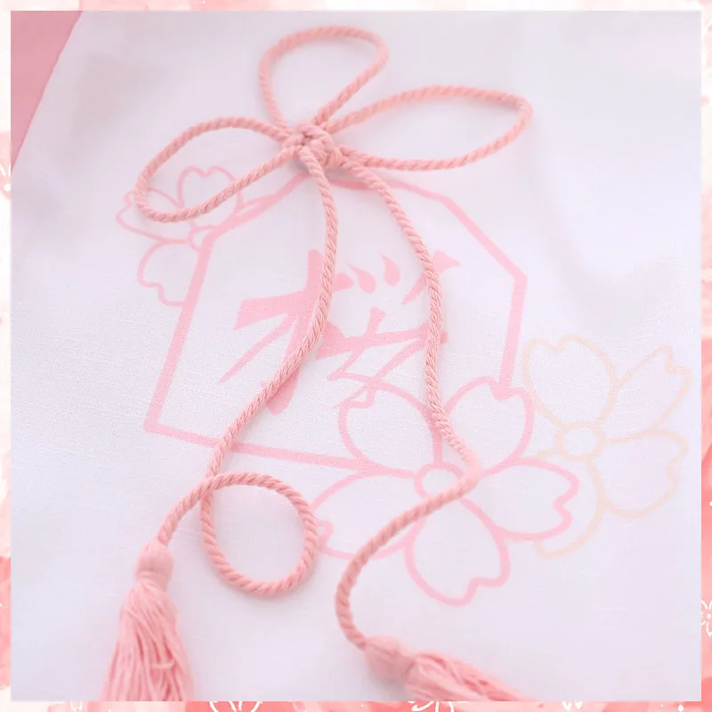 Аниме! Cardcaptor Sakura Kinomoto Сакура кимоно вишня красивая форма костюм для косплея на