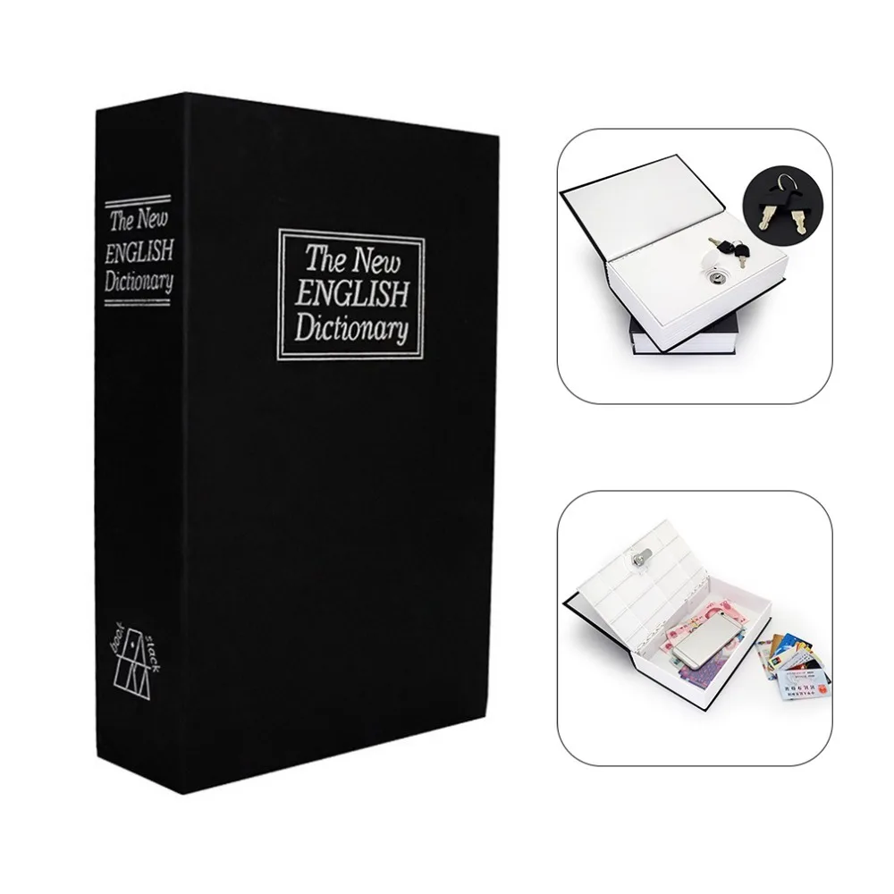 Ящик безопасности словарь книга для ключей сейф коробка хранения копилка