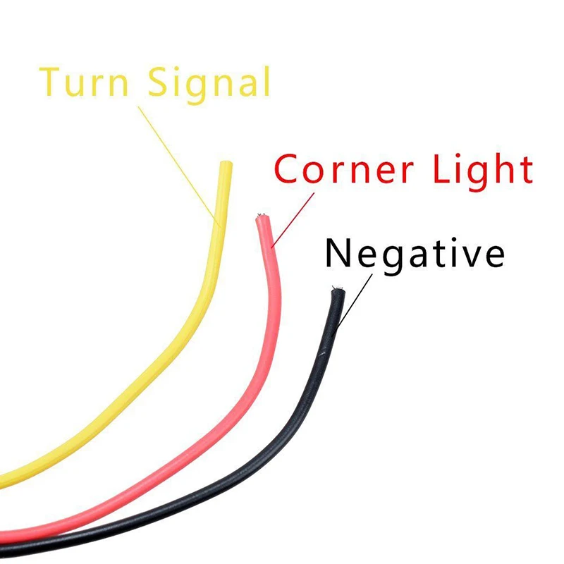 24 LED Pedestal Fender Brake Turn Signal Lamps Roof Lights PC lens White+Amber+Red DC 24V Super Bright Accessories