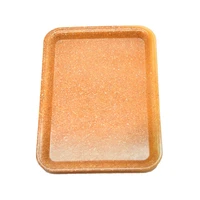 plastic tobacco rolling tray storage plate discs herb grinder cigarette container tray ashtrays cigarette accessories