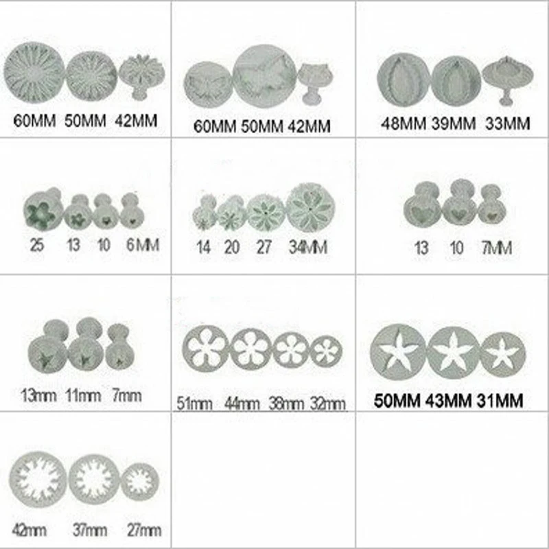33 шт. наборы для выпечки сделай сам форма помадки торта набор украшения сахарного