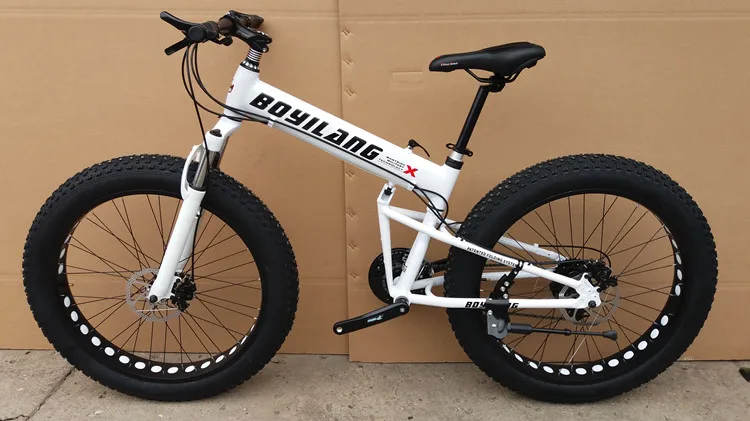 Складной электромобиль Снег велосипед электрический усилителем алюминиевого