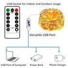 Светодиодный рлянда светодиодная с дистанционным управлением, 510 м, USB
