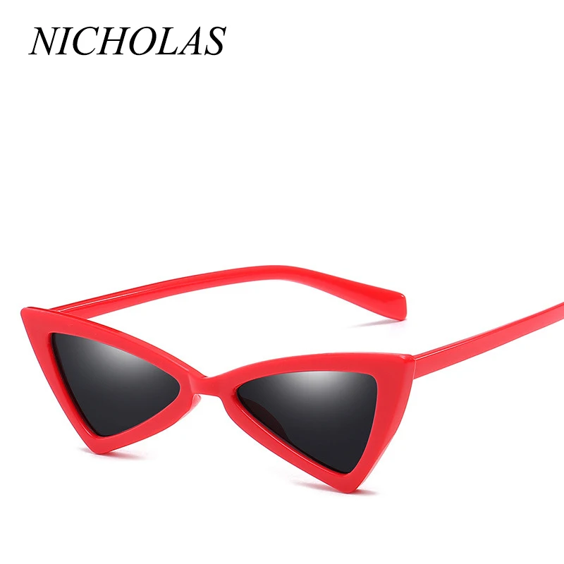 Треугольные очки NICHOLAS женские модные солнцезащитные Oculos De Sol Feminino Lunette Soleil NL148|lunette