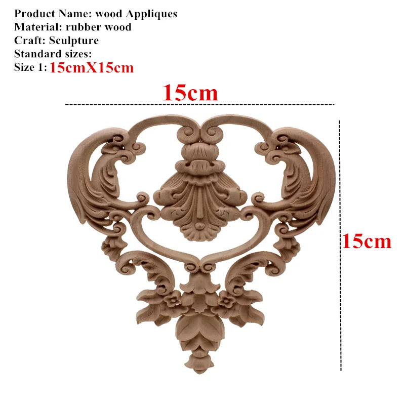 

Деревянная резная угловая аппликация VZLX