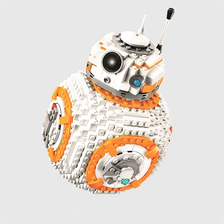 New star wars bb8 Robot starfighter fit technic figures model Building Block bricks Toy 75187 gift kid boys | Игрушки и хобби