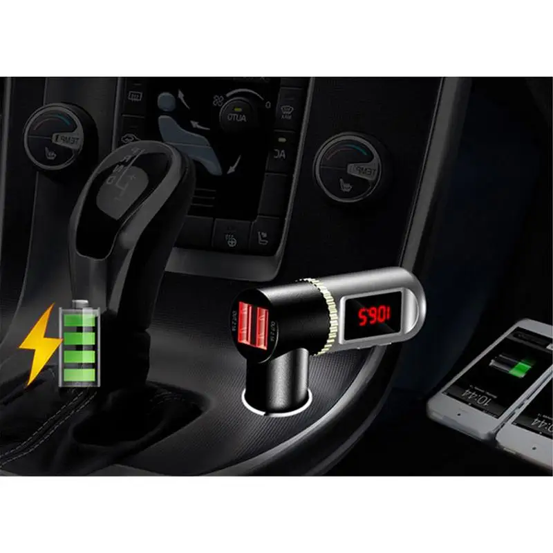 Автомобильный комплект громкой связи с fm-передатчиком/usb-портом для зарядки