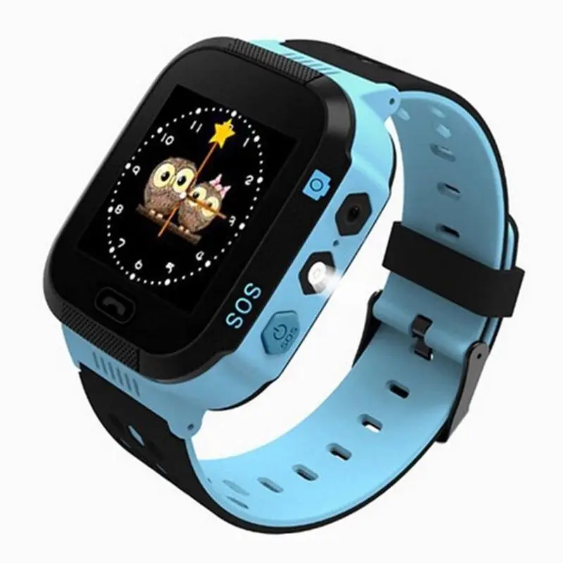 Deep Blue Детские Смарт-часы Timethinker T09, AGPS, умные часы, детские часы, sim-карта, SOS, вызов с камерой, анти-потеря, русские, для Apple телефона - Цвет: Deep Blue