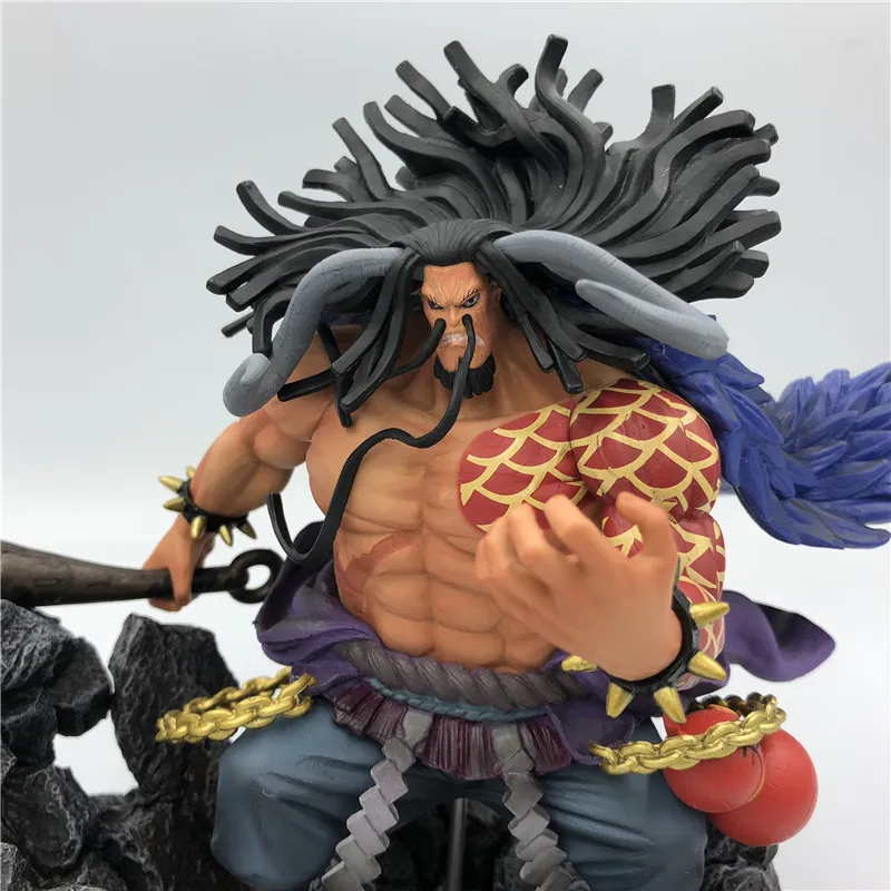 Четыре императора кайдо Кватро вер. ПВХ Luffy Fighter экшн фигурки модели куклы игрушки
