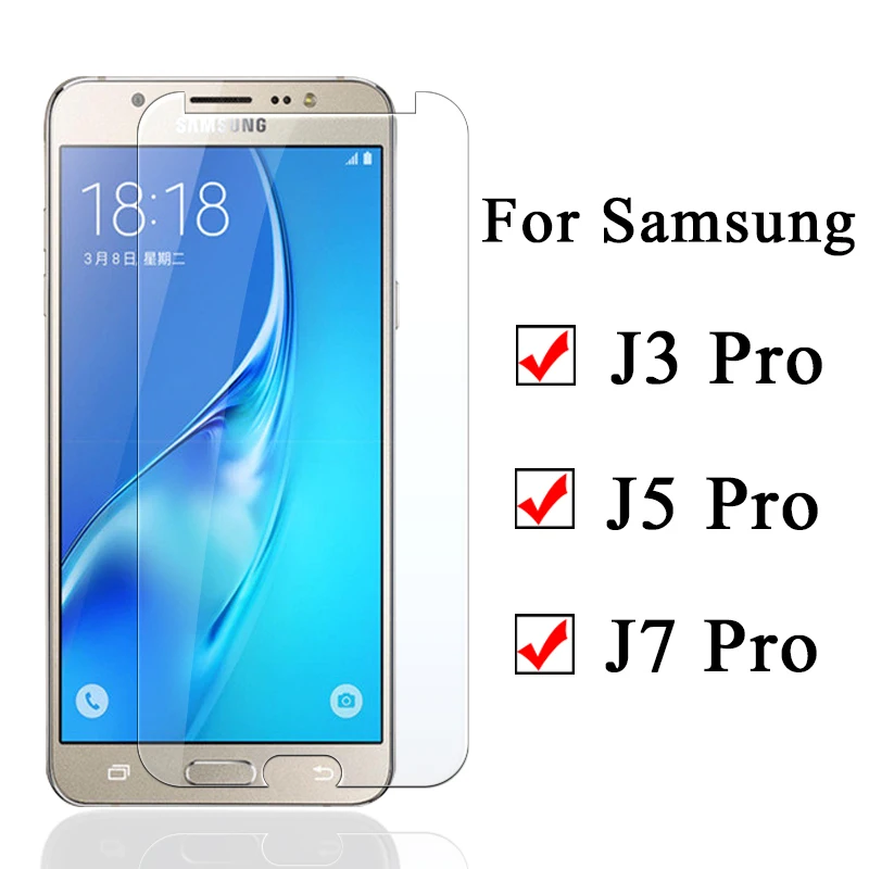 Защитное стекло для samsung Galaxy J7 Pro J5 J3 закаленное стекло J 3 5 7 J7Pro J5Pro Защитная пленка для экрана EU