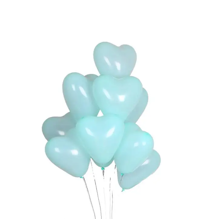 

10/100pcs Macaron Color Latex Balloons Love Heart Ballon Thicken Pearl Balloon Birthday Party Engagement Wedding Decoration