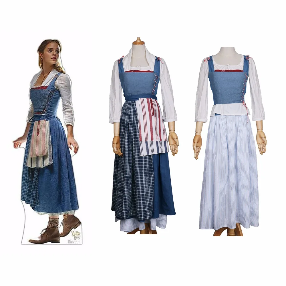 Платье для косплея женщин 2017|belle costume|cosplay dresscostume cosplay |
