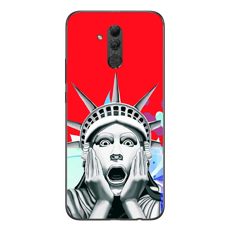 Чехол Cartooon для Huawei Mate 20 Lite чехлы Mate20 чехол из ТПУ мягкая силиконовая сумка |