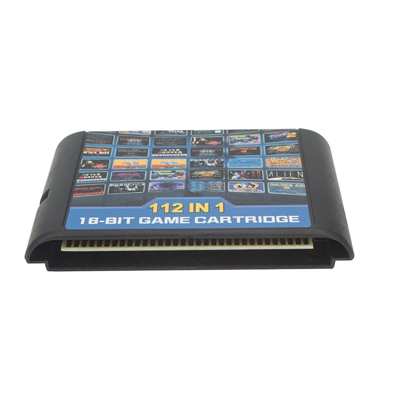 112 in 1 Game Cartridge 16 bit Card For Sega Mega Drive MD for Megadrive Genesis console Machine Tool | Инструменты