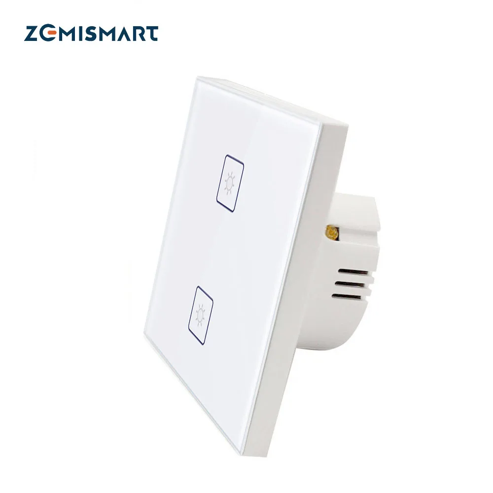 Настенный светильник Zigbee 3 0 2 банды ЕС переключатель работает с Alexa Google Home через