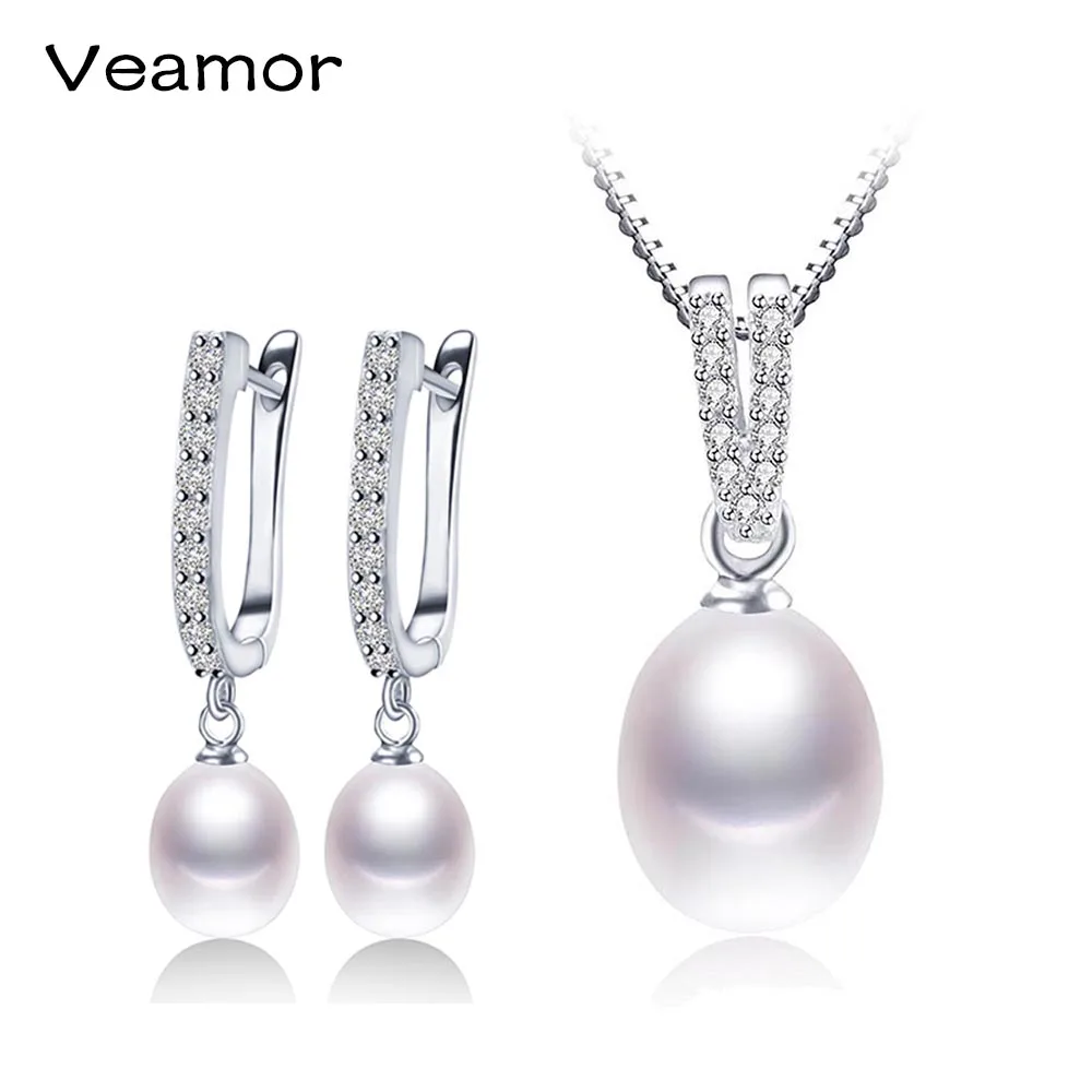VEAMOR хит продаж жемчужное ювелирное изделие красивое свадебное ожерелье подвеска