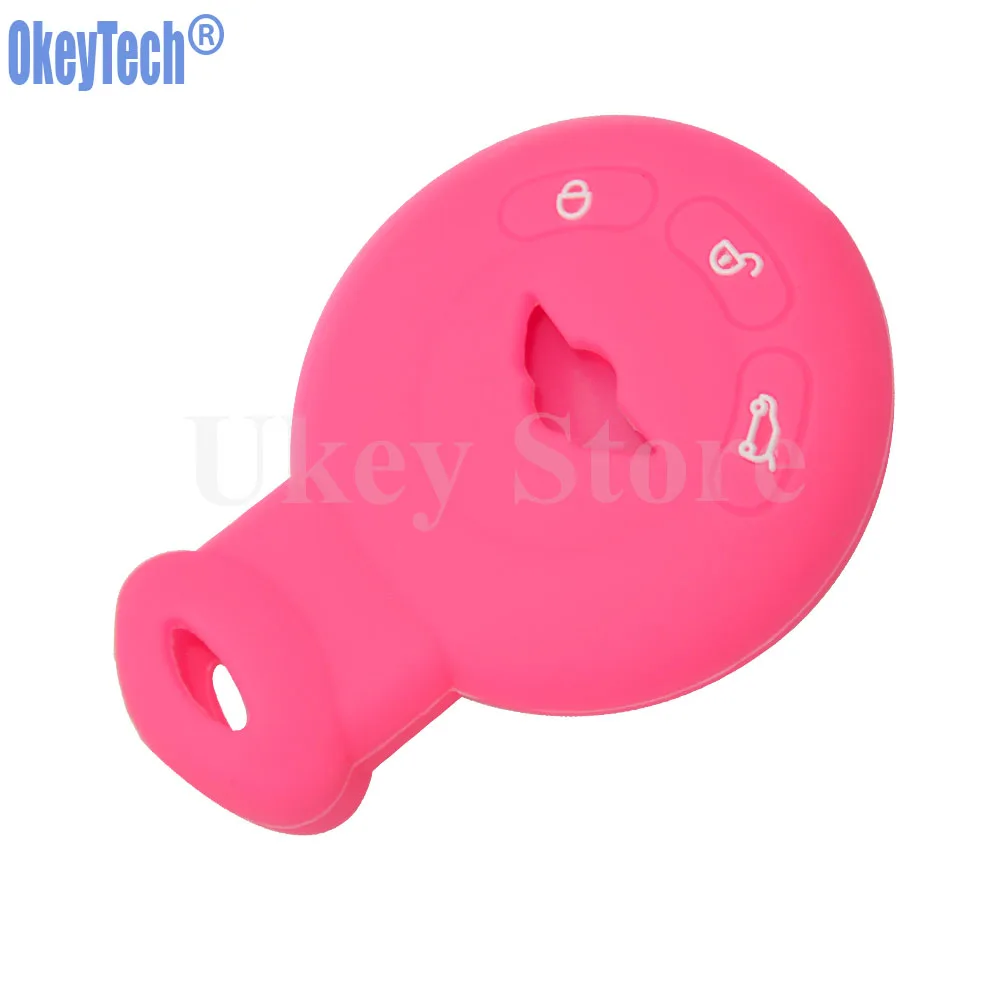 OkeyTech силиконовый чехол ключ для BMW Mini Cooper S Roadster R55 R56 R57 R58 R59 оболочки Авто Запчасти
