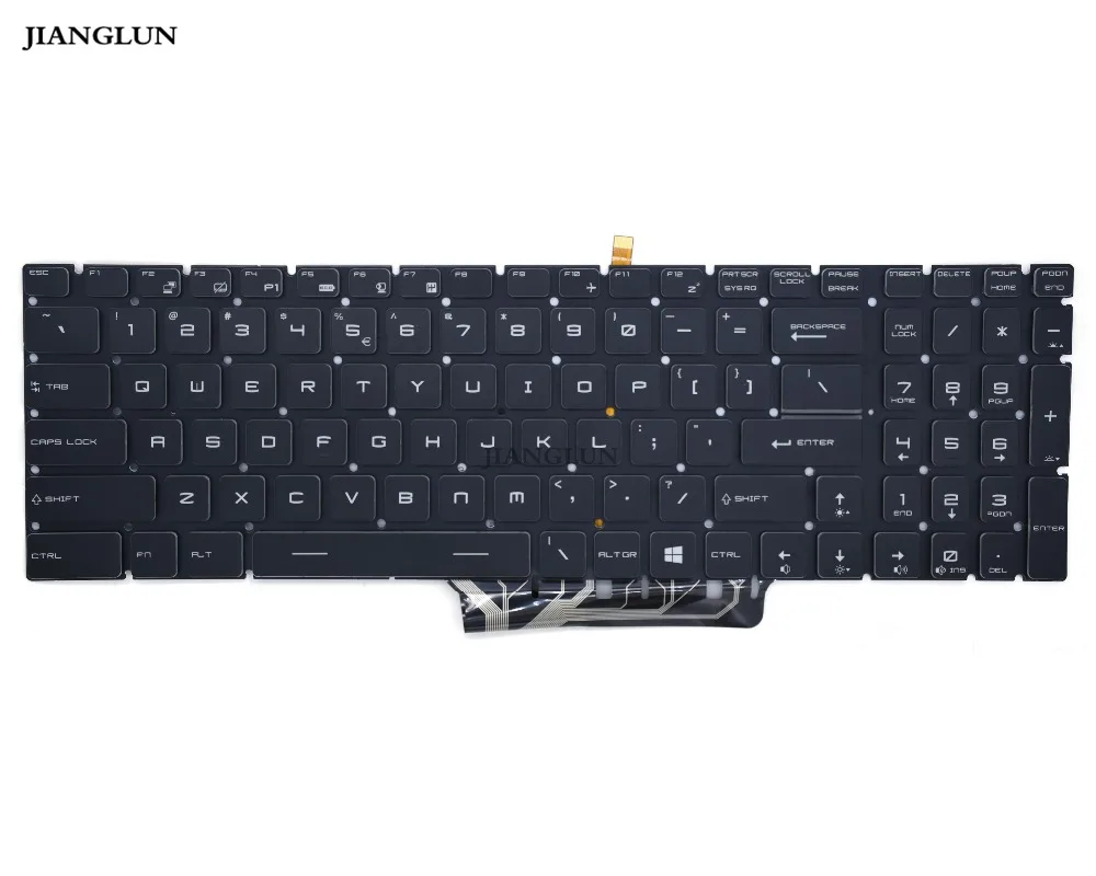 Заменяемая клавиатура JIANGLUN для ноутбука MSI MS-16J9 с подсветкой | Компьютеры и офис