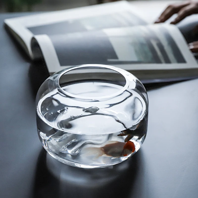 Стеклянная баночка для хранения скандинавского снега горного аквариума