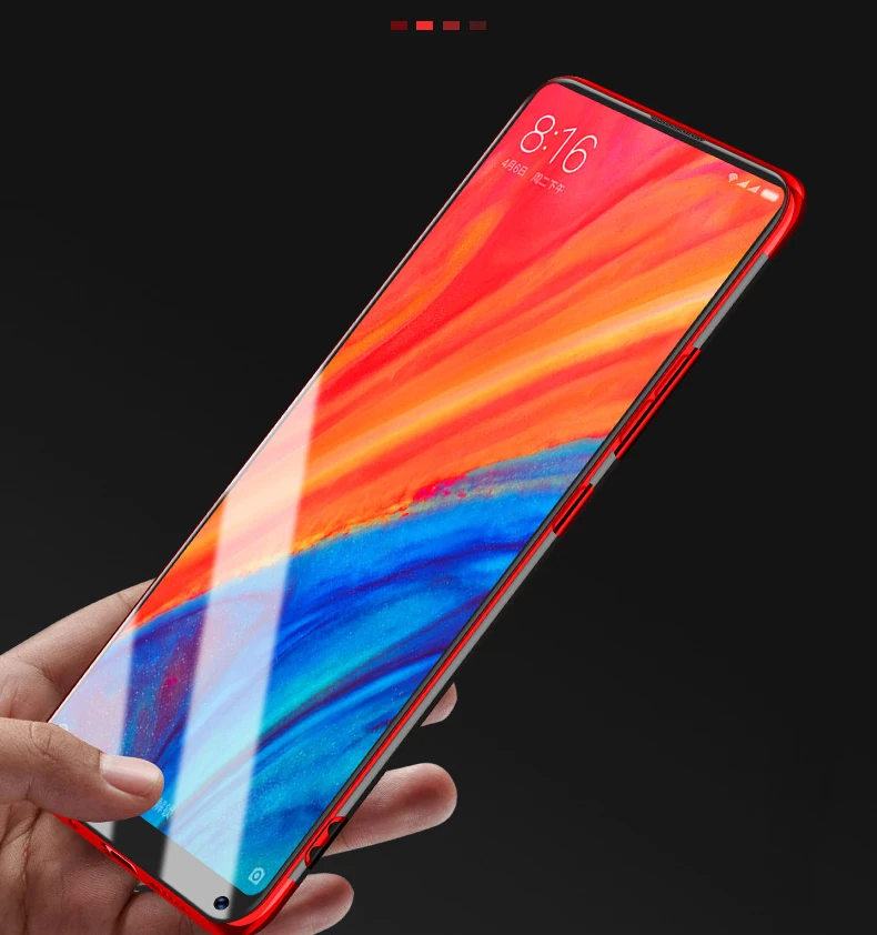 Luxury Plating Soft Cases for Xiaomi Mi 6X A2 Case Transparent Siliocone Cover Bumper Mi6X MiA2 5.99'' Funda |