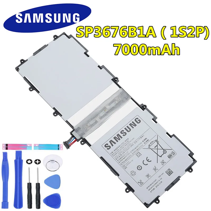 Samsung SP3676B1A для samsung Galaxy Tab Note 10 1 N8000 N8010 N8020 P7510 P7500 планшет 7000 мА/ч Оригинальные