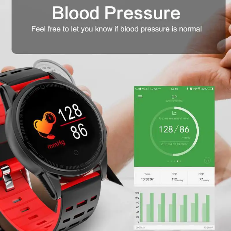 Смарт-браслет электронный браслет цветные светодиодные часы фитнес-трекер