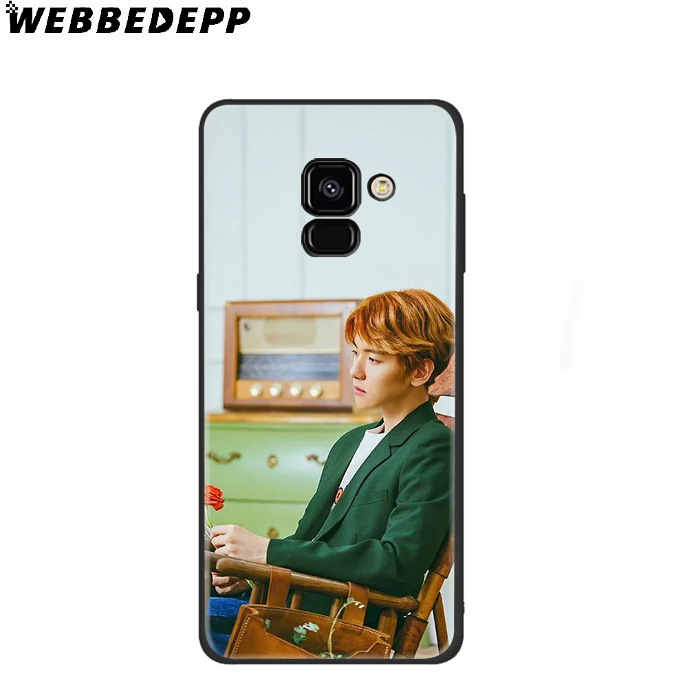 WEBBEDEPP Baekhyun EXO Silicone Case for Samsung Galaxy A3 A5 A6 A7 A8 A9 A10 A20 A30 A40 A50 A70 M10 M20 M30 |