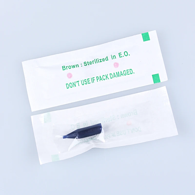 Высокое качество 100 штук Солнечный Свет Татуировка колпачки машин для бровей и