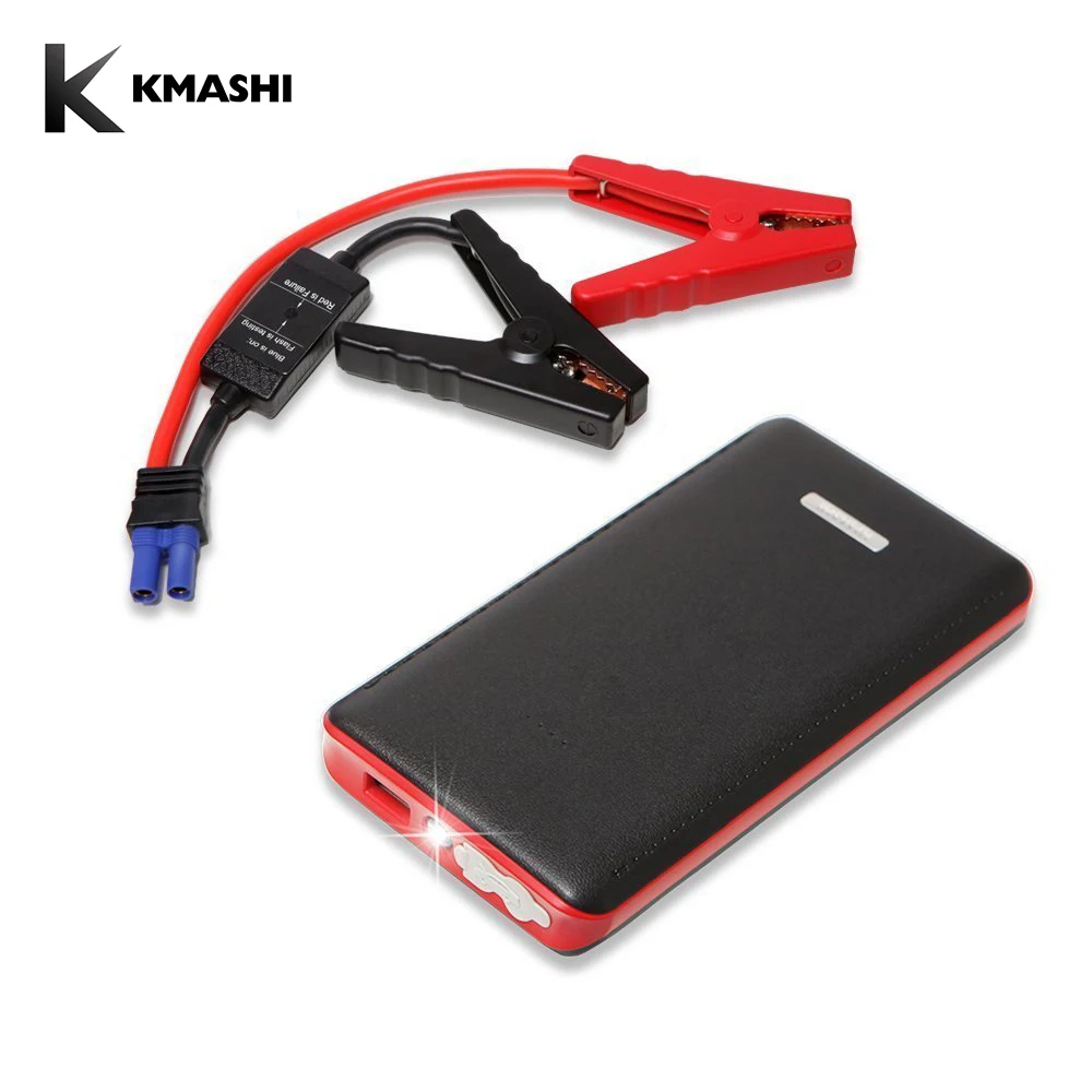 KMASHI 8000mAh Powerbank 400A Peak 14.8V Advanced Safety Battery Bank Multi Function Power Mobile with LED Flashlight | Мобильные