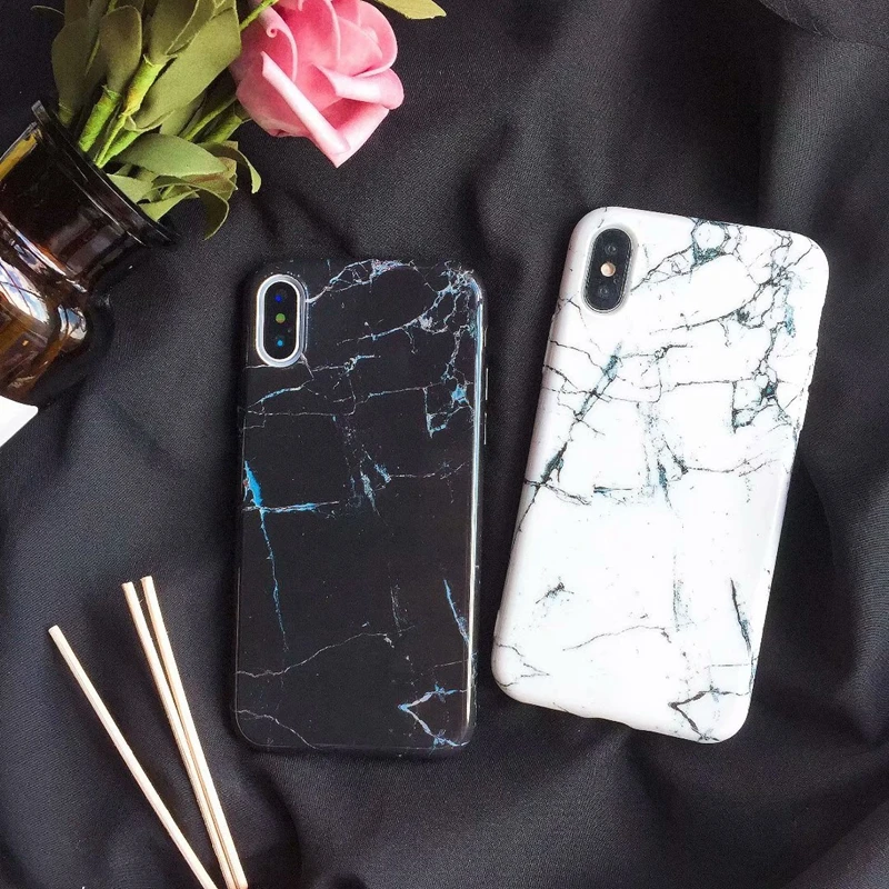Luxury Soft TPU Case for iphone XS X 7 8 Plus 6 6s 5 5s SE 10 Shockproof Silicone Back Phone Cover | Мобильные телефоны и