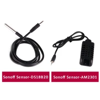 sonoff am2301 temperature humidity sensor ds1820 temperature probe sensor high accuracy for sonoff th10 and sonoff th16