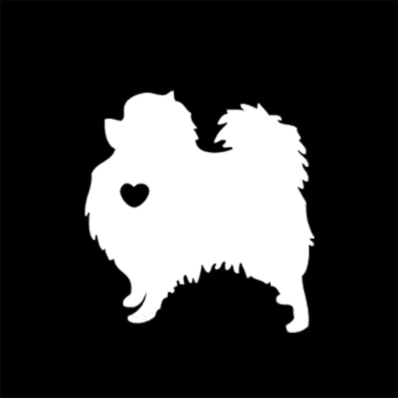 I Love My Pomeranian Dog автомобильные наклейки с животными 14 4*12 см водонепроницаемые для