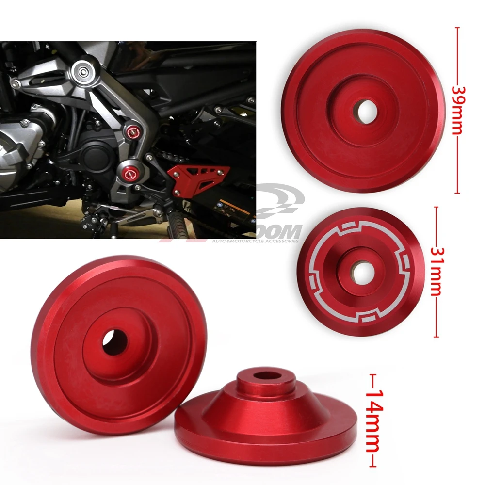 Аксессуары для мотоциклов CNC алюминиевая рамка крышка с отверстием винтами 5 м